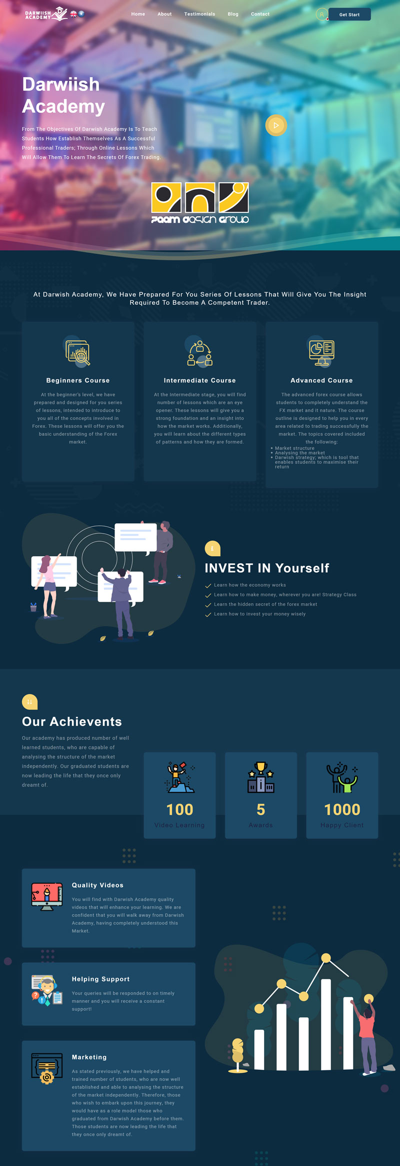 Academy Darwiishwebsite design and implementation?> Academy Darwiishwebsite design and implementation