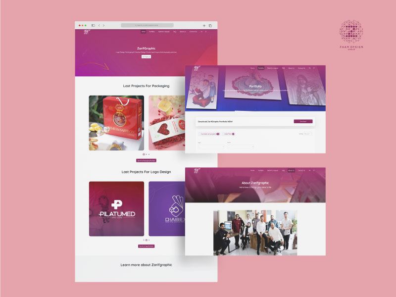 ZarifGraphicwebsite design and implementation?> ZarifGraphicwebsite design and implementation